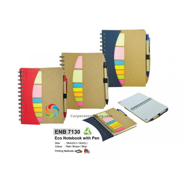 ENB 7130 Eco Notebook with Pen